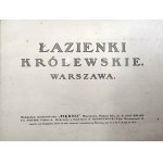 Łazienki Królewskie - Warszawa - Wydawnictwo Piękno, 1916, [ Vazba : Knihtiskárna Jana Franciszka Pugeta ].