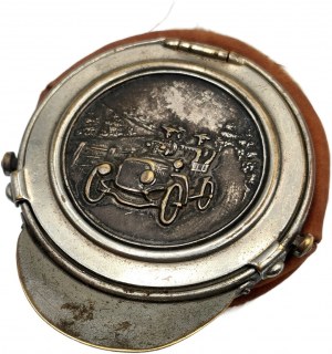 Dekadencki portfel na monety w formie czapki - przełom XIX i XX wieku