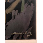 Emmanuel Mane KATZ - (1894 - 1962 ) -Portret Artysty - Ecole de Paris