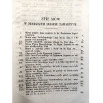 Małecki Antoni - Wybór mów staropolskich świeckich sejmowych i innych - Kraków 1860