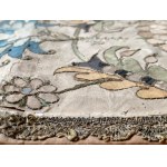 Ozdobna tkanina z fragmentem pasa słuckiego [kontuszowego]? Kresy, Lwów XVIII wiek
