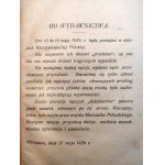 Dokumenty Chwili - 13 - 16 MAJA 1926 w Warszawie [ przewrót majowy ] - Przebieg tragicznych wypadków na podstawie komunikatów oficjalnych , prasy i spostrzeżeń świadków, Warszawa dnia 17 maja 1926
