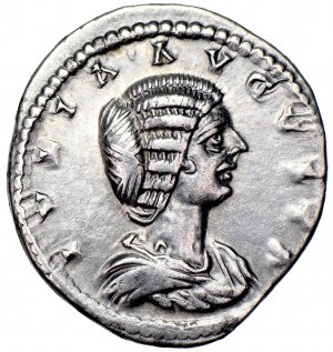 Roman Empire, Julia Domna, denarius 196-202, men. Laodicea