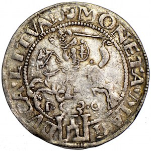 Polska, Zygmunt Stary, Litwa, grosz 1536, men. Wilno