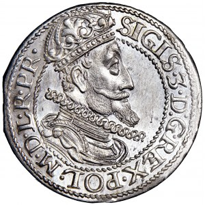 Poland, Sigismund III, Gdansk, ort 1615, men. Gdansk