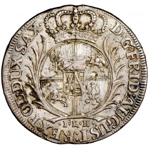 Poland (Saxony), Frederick August I (King August II of Poland), dwugrosz (1/12 thaler) 1705, mens. Dresden - PRÓBA (?).