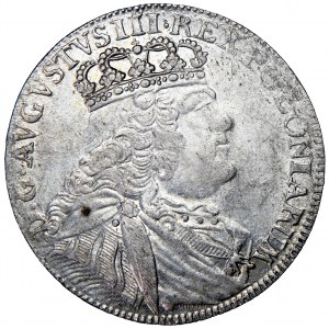 Poland (Saxony), August III, ort 1754, men. Leipzig, E. Croll