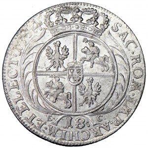 Poland (Saxony), August III, ort 1754, men. Leipzig, E. Croll