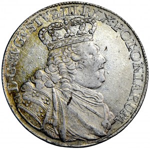 Poland (Saxony), August III, ort 1754, men. Leipzig, E. Croll