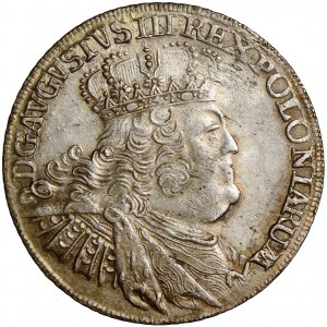Poland (Saxony), August III, ort 1755, men. Leipzig, E. Croll