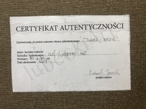 Jarosław Lubecki (1977), Twarz-Krzyż, 2017