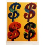 Andy Warhol (1928 - 1987), Dollar Sign (4), plagát, 2000