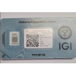 Diament 0.41 ct VS2 G Certyfikat IGI