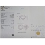 Diament 0.41 ct VS2 G Certyfikat IGI
