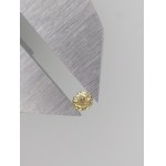 Prírodný diamant 0,07 ct ocenenie 308 USD