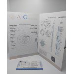 Diament naturalny 0.19 ct I1 AIG Milan