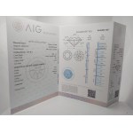 Diament 0.18 ct Si1 AIG MILAN