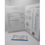 Diament 0.18 ct Si2 AIG MILAN