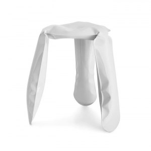 Oskar Zięta - Plopp stool white
