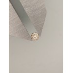 Natural diamond 0.12 ct Si2 valuation $.861brt