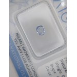 Szafir naturalny 0.48 ct AIG MILAN