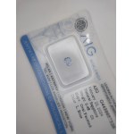 Szafir naturalny 0.48 ct AIG MILAN