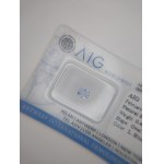 Szafir naturalny 0.48 ct AIG MILAN