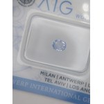 Szafir naturalny 0.48 ct AIG MILAN