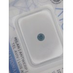 Diament naturalny 0.16 ct I2 AIG MILAN