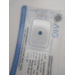 Diament naturalny 0.16 ct I2 AIG MILAN