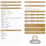 Diament naturalny 0.11 ct P1 wyc. 738$
