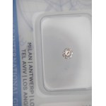 Diament naturalny 0.14 ct I1 AIG MILAN