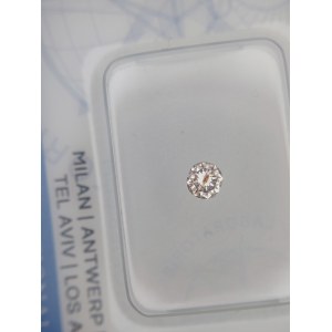 Diament naturalny 0.14 ct I1 AIG MILAN