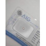 Diament naturalny 0.14 ct I1 AIG MILAN