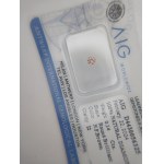 Diament naturalny 0.14 ct I2 AIG MILAN