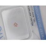 Diament naturalny 0.14 ct I2 AIG MILAN