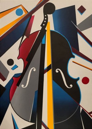 Jean-Claude Plewniak (pseud. Mark Renton), Geometric Double Bass , 2022 r.