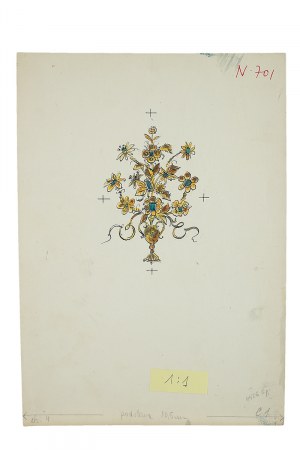 Jan Marcin Szancer, Kwiaty w wazonie - dekoracja