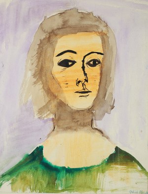 Gabriela Obremba (1927 Mysłowice - 1997 Warszawa)	Portret