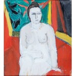 Helena Zaremba-Cybisowa (1911 Równe - 1986)	Półakt, 1960 r.