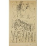 Andrzej Jurkiewicz (1907-1967)	Portret kobiety, ok. 1946 r.