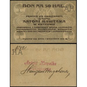 Galicja, 50 halerzy, ważne do 1.09.1919