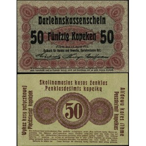 Polska, 50 kopiejek, 17.04.1916, Poznań