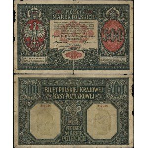 Polsko, 500 polských marek, 15.01.1919