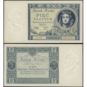 Polsko, 5 zlotých, 2.01.1930