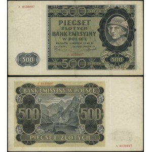 Polska, 500 złotych, 1.03.1940