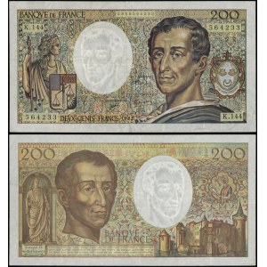 Francja, 200 franków, 1992