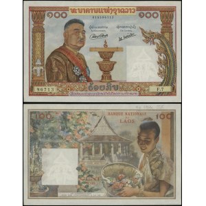 Laos, 100 kip, 1957