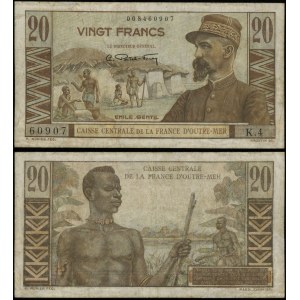 Francja, 20 franków, (1950-1960)