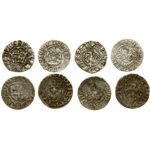 Pologne, ensemble de 4 pièces